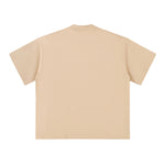 Solid Color Crew Neck Baggy Tee 6.9oz