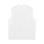 Solid Color Crew Neck Sleeveless Tee 7.2oz