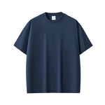 Solid Color Crew Neck Basic Tee 7.2oz