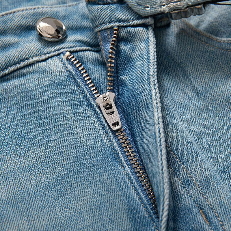 Risen Jeans Wide-Leg Rhinestone & Embroidered Cut-Out Jeans