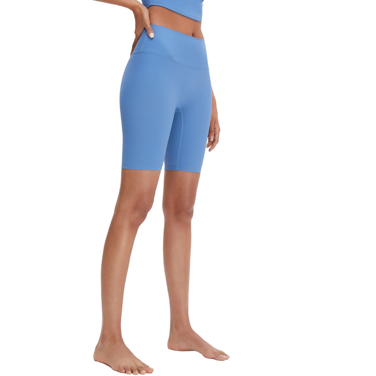 High-Waisted Quick Dry Mid-Thigh Leggings