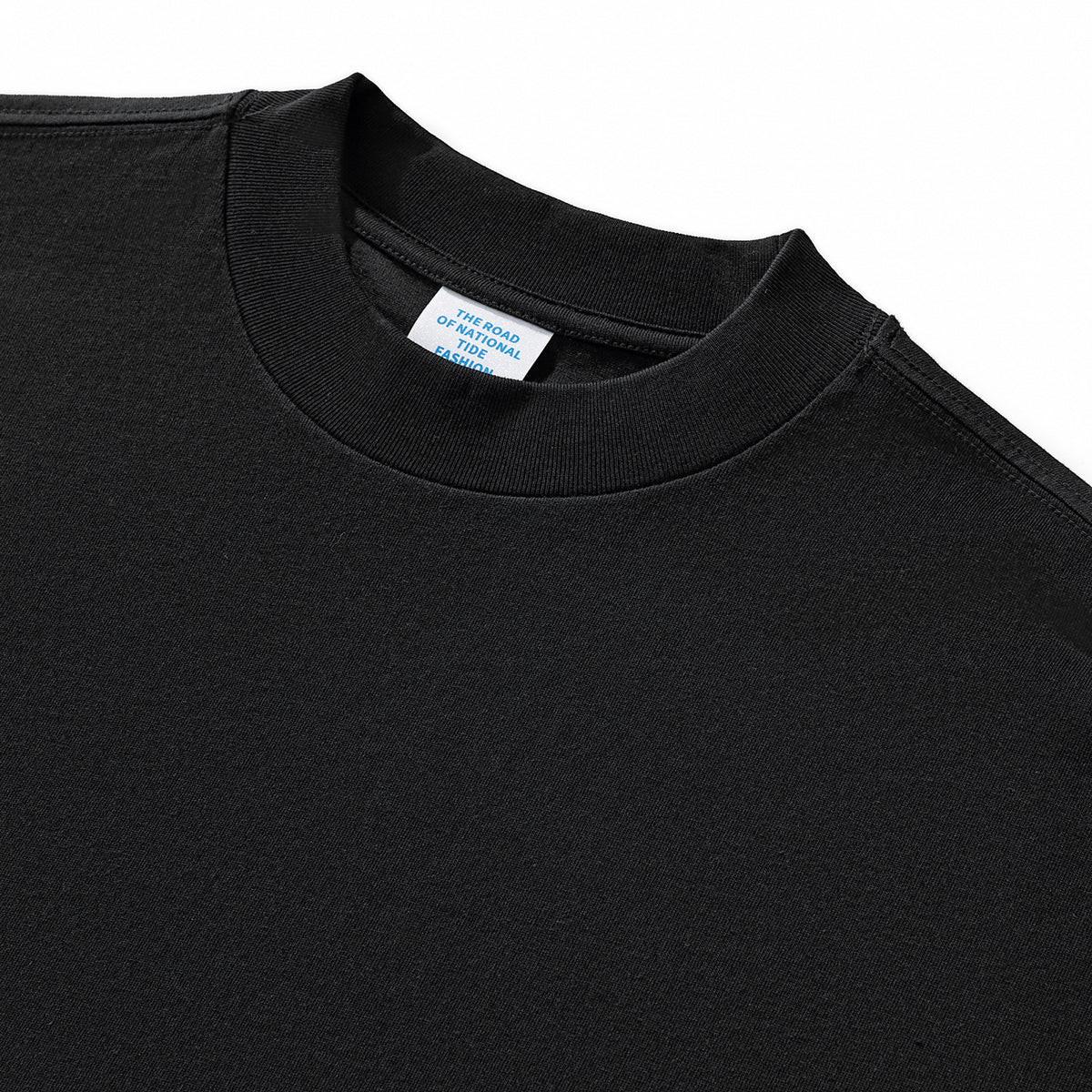 Solid Color Crew Neck Baggy Tee 6.9oz