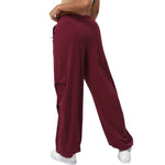 Relaxed-Fit Pleated Parachute Pants