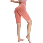Seamless Butt-Lift Mid-Thigh Leggings