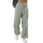 Women's Solid Relaxed-Fit Track Pants