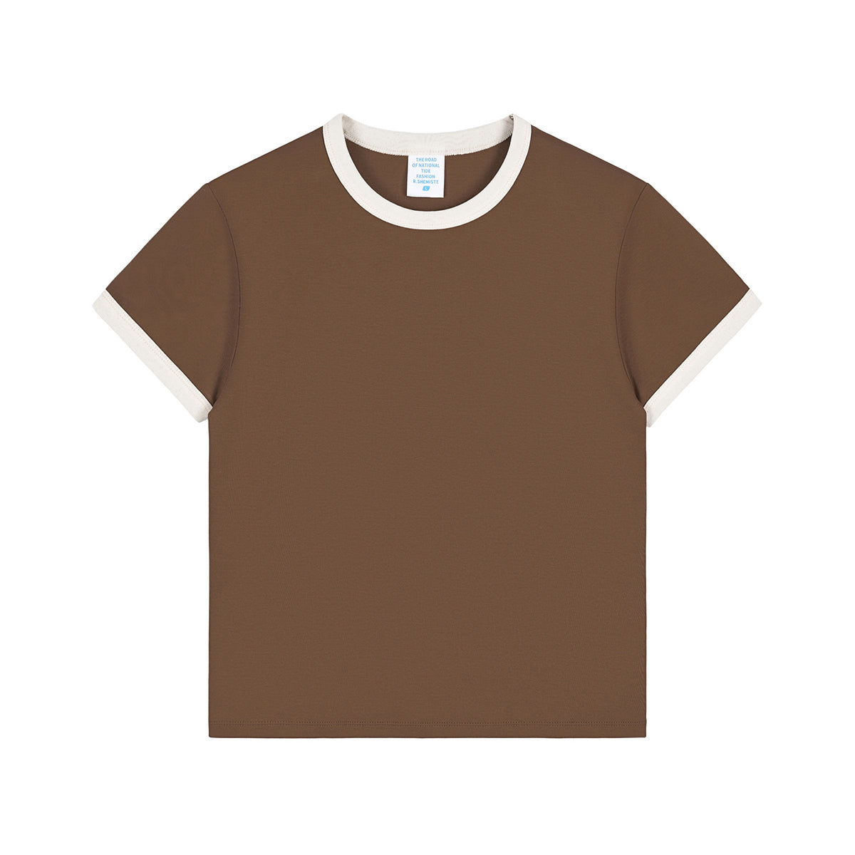 Camiseta Ringer de corte clásico para mujer de 6.9 oz