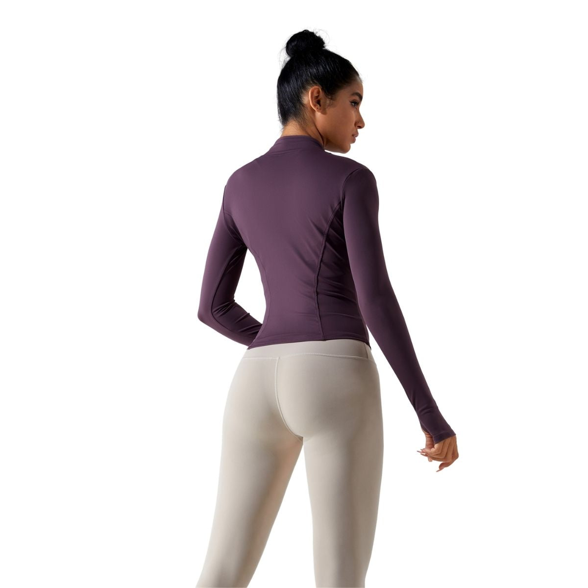 Tailored Fit Thumbhole Full-Zip Jacket