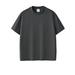 Solid Color Crew Neck Basic Tee 7.2oz
