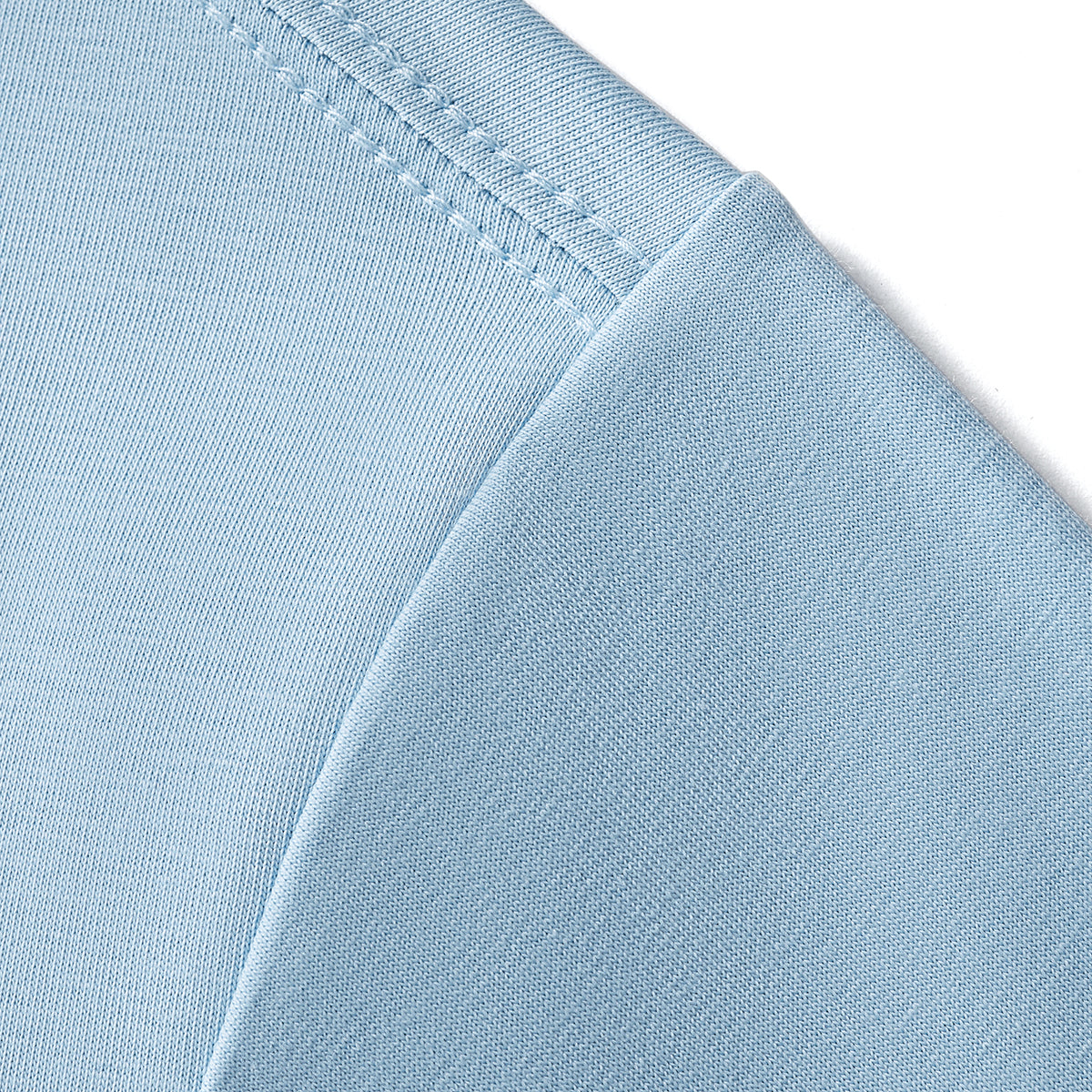 Solid Color Crew Neck Basic Tee 7.2oz