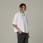 Washed Cotton Boxy T Shirt 7.8oz