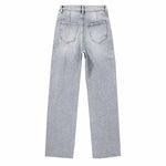 Risen Jeans Patchwork Pearl-Frog Closure Embroidered Jeans