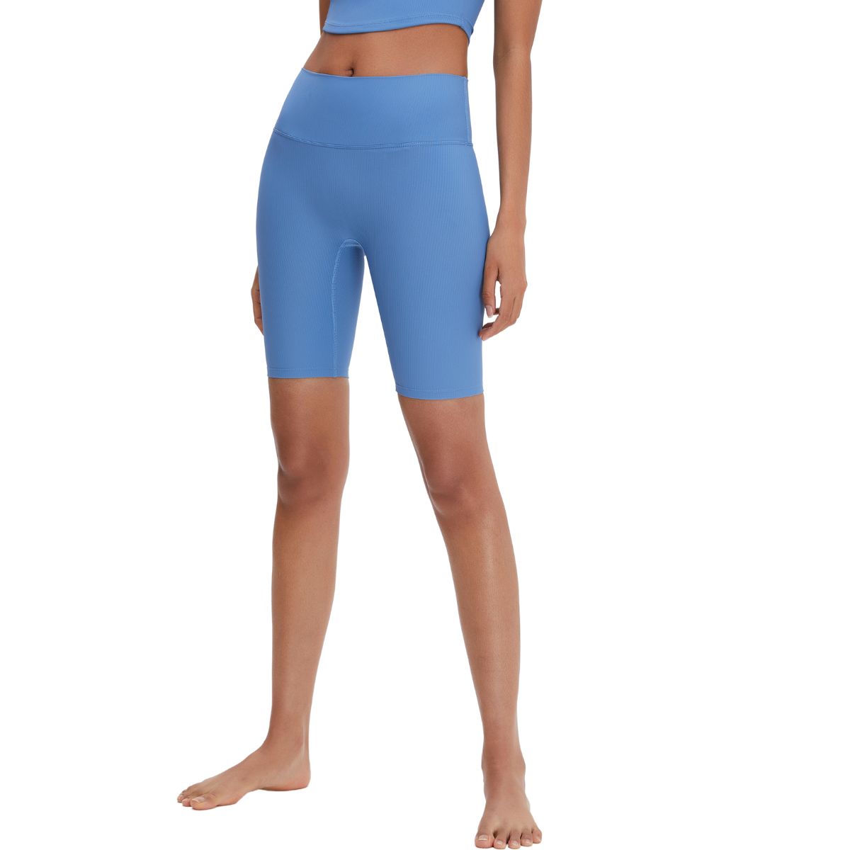High-Waisted Quick Dry Mid-Thigh Leggings