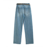 Risen Jeans Pearl-Frog Embroidered Wide-Leg Jeans