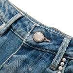 Risen Jeans Pearl-Embellished & Butterfly-Embroidered Baggy Jeans