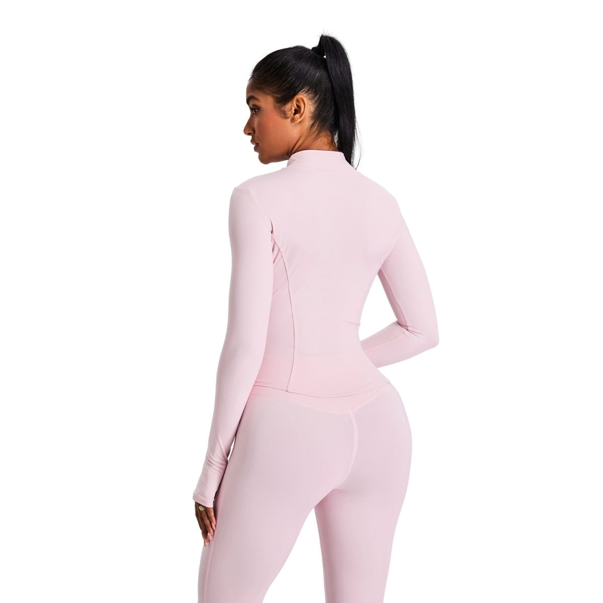 Tailored Fit Thumbhole Full-Zip Jacket