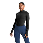 Women's Curved Hem Full-Zip Jacket