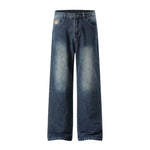 Elasticated Waist Classic Straight Leg Jeans