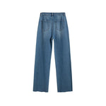 Risen Jeans Floral Embroidered Cut-Out Baggy Jeans