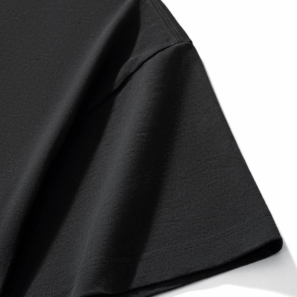 Solid Color Crew Neck Baggy Tee 6.9oz