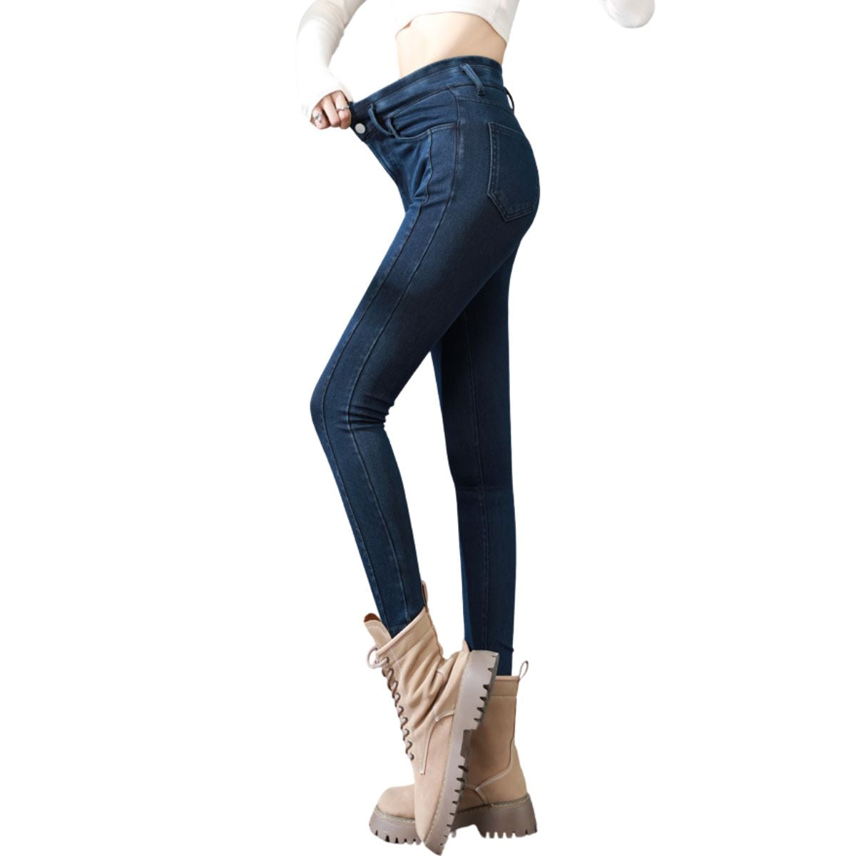 Women's High-Waisted Skinny Jeggings