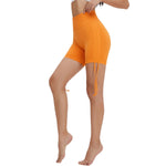 Solid Color Butt-Lift Ruched Shorts
