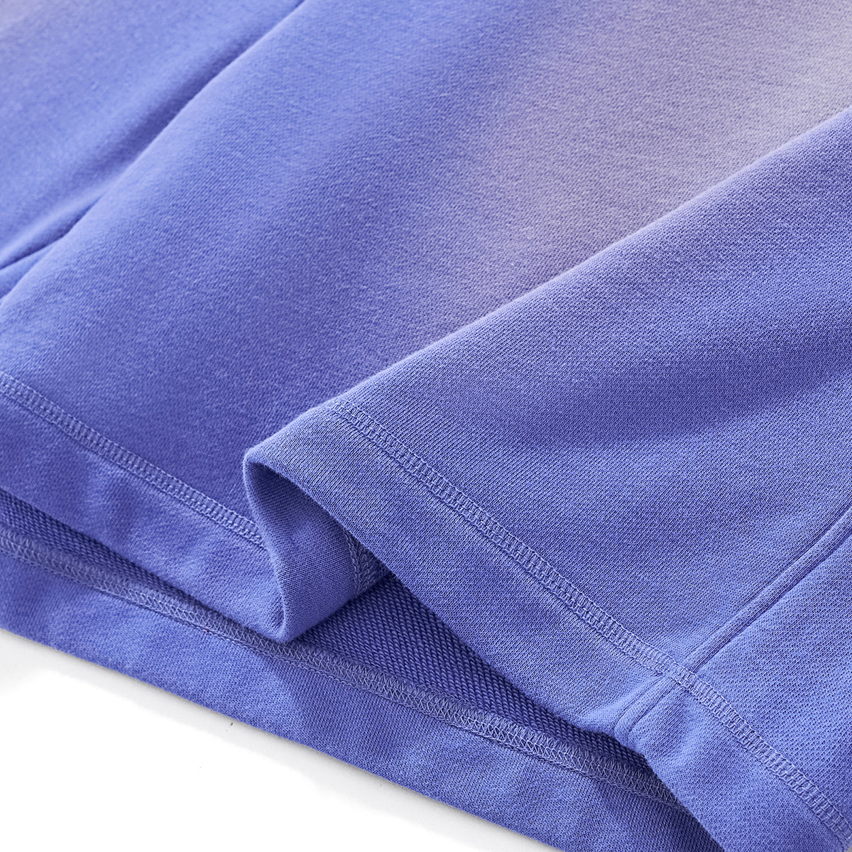 Pantalones cortos lavados con tinte en aerosol de peso pesado