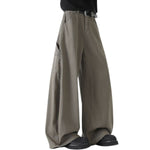 Barrel-Leg Cotton Utility Trousers
