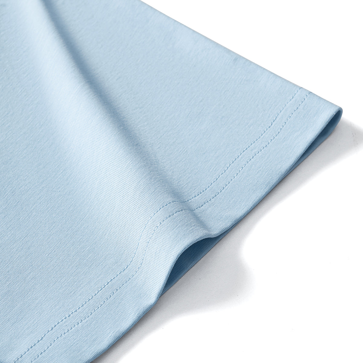 Solid Color Crew Neck Basic Tee 7.2oz