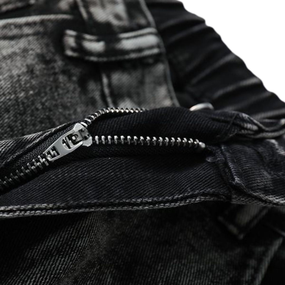 Smoke Rise Y2K Tie-Dye Straight Leg Jeans