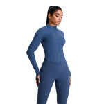 Women's Curved Hem Full-Zip Jacket