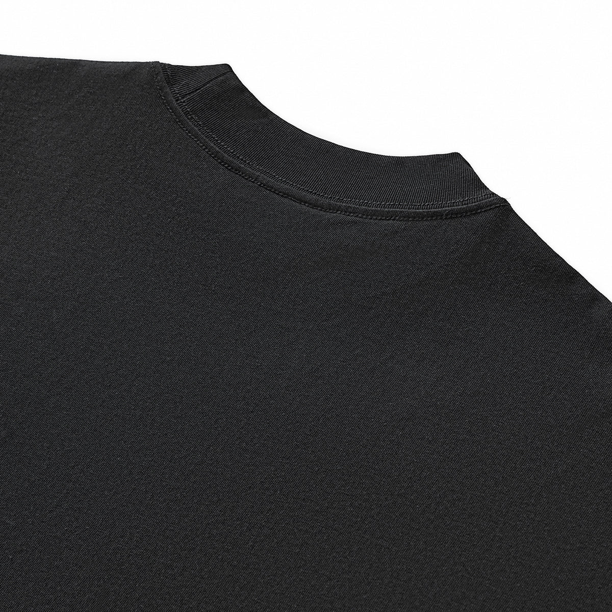 Solid Color Crew Neck Baggy Tee 6.9oz