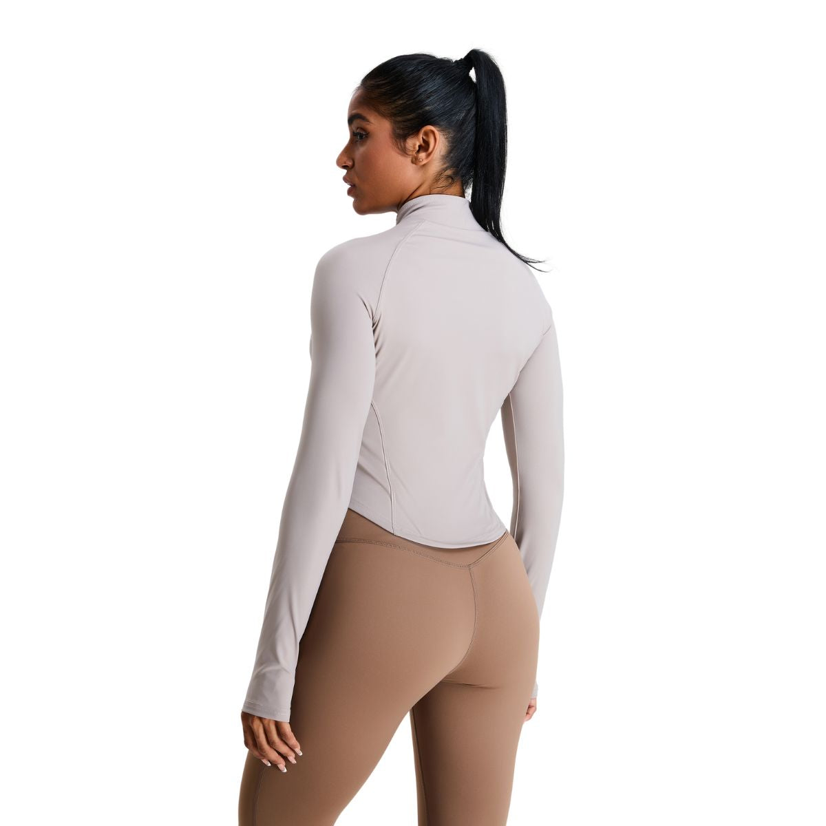 Women's Curved Hem Full-Zip Jacket