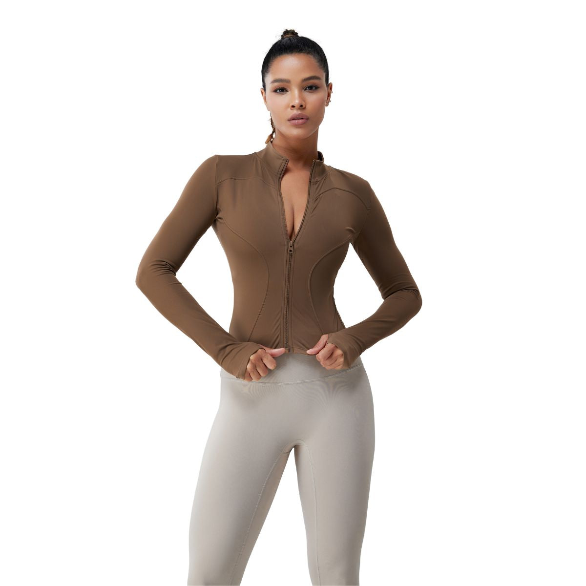 Tailored Fit Full-Zip Fleece Jacket