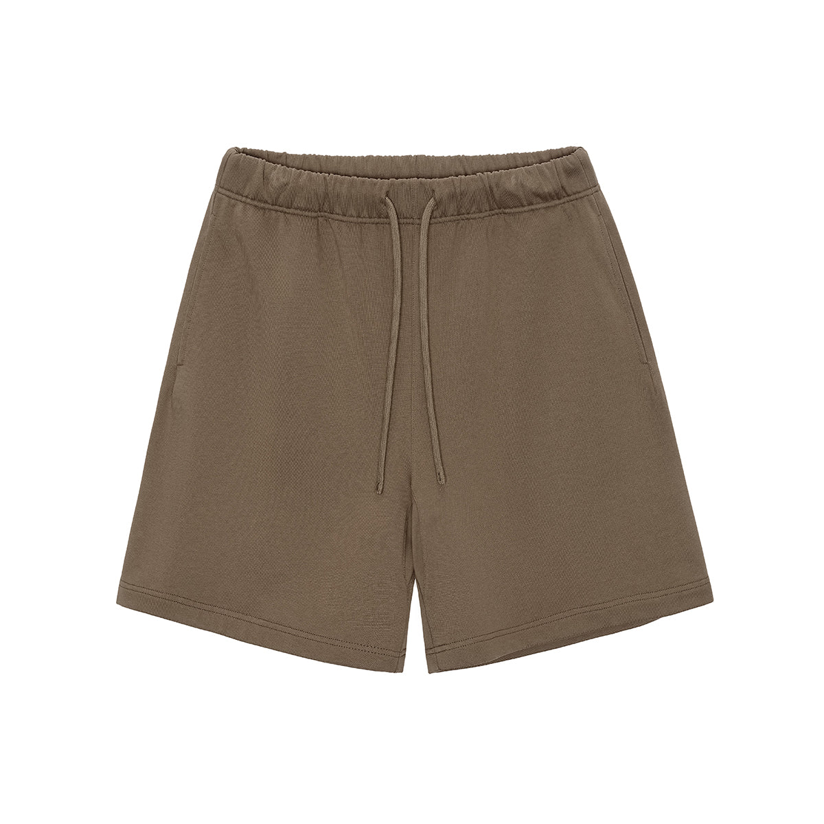 Heavyweight Plain Color Cotton Shorts