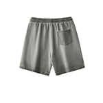 Vintage Washed Cotton Baggy Shorts