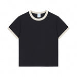 Camiseta Ringer de corte clásico para mujer de 6.9 oz