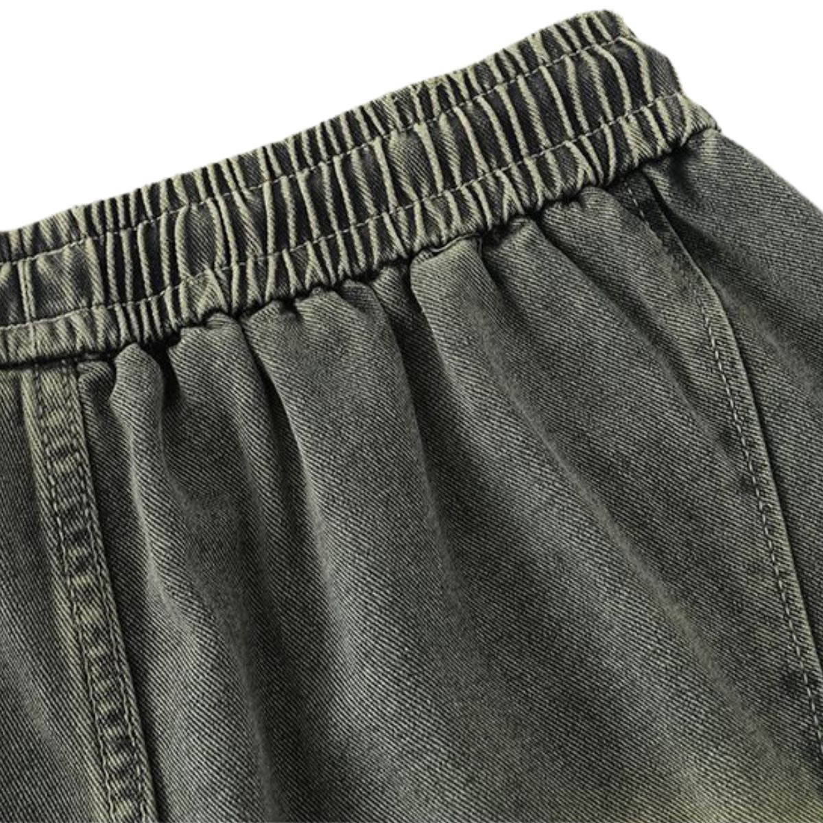 Bermudas vaqueras lavadas vintage