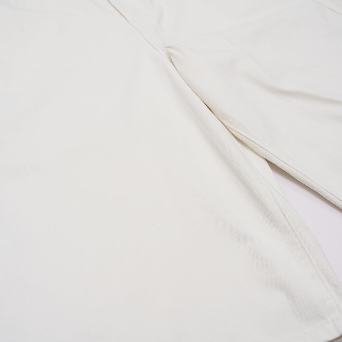 White Baggy Bermuda Denim Shorts