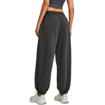 Solid Color Relaxed Fit Joggers