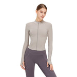 Tailored Fit Thumbhole Full-Zip Jacket