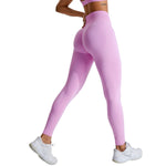 Women's Solid Color Butt-Lift Leggings