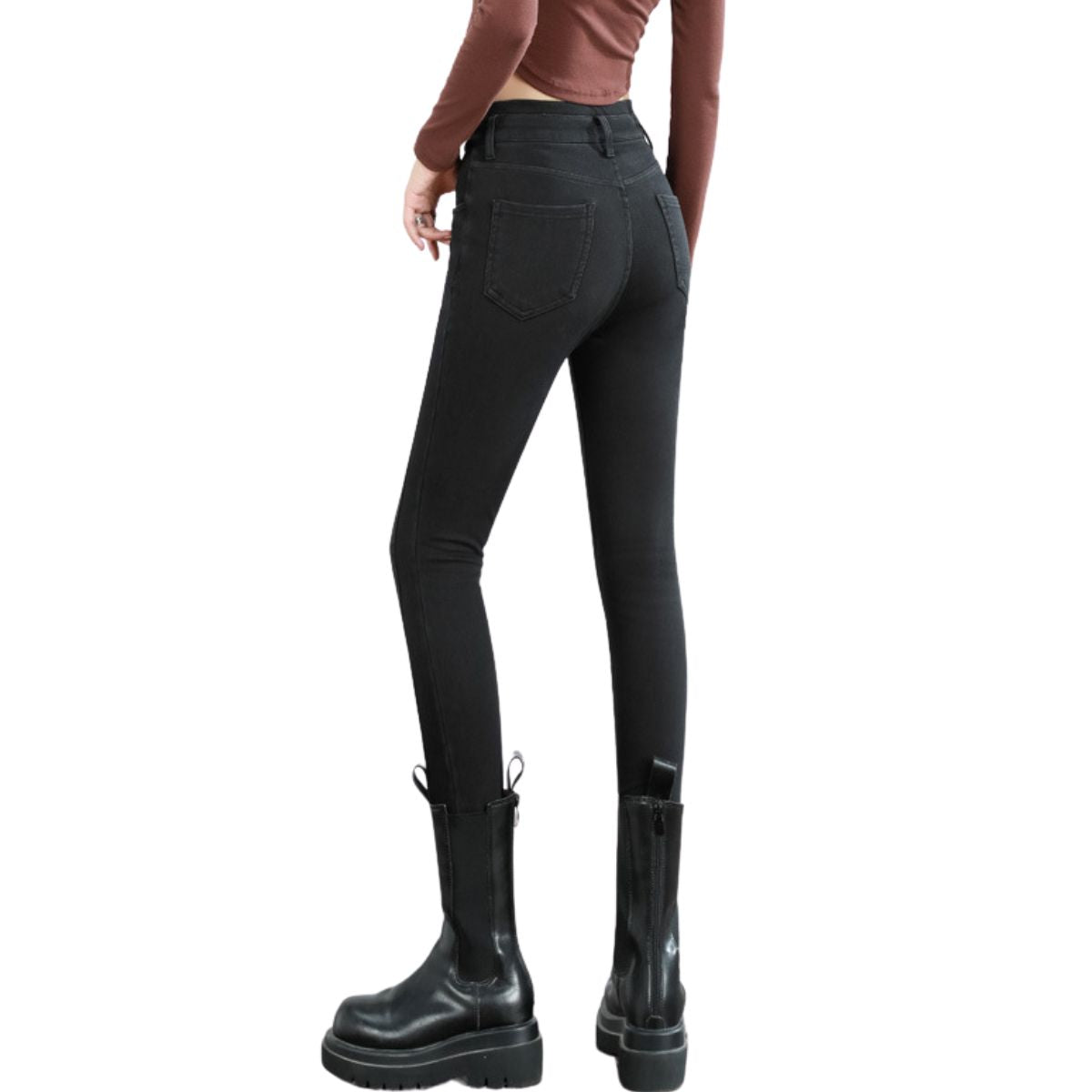 Women's High-Waisted Skinny Jeggings