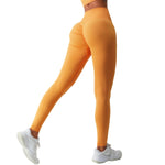 Women's Solid Color Crossover Leggings