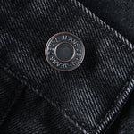 Star Applique Ombre-Faded Ripped Jeans