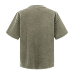 Washed Distressed Air Mamba Cotton Short Sleeve