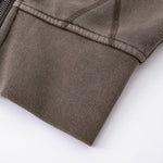 Detachable Hood Double Slider Fleece Hoodie