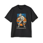 Wolf Man Basketball Graphic Tee-INNBLAC Fashion Apparel