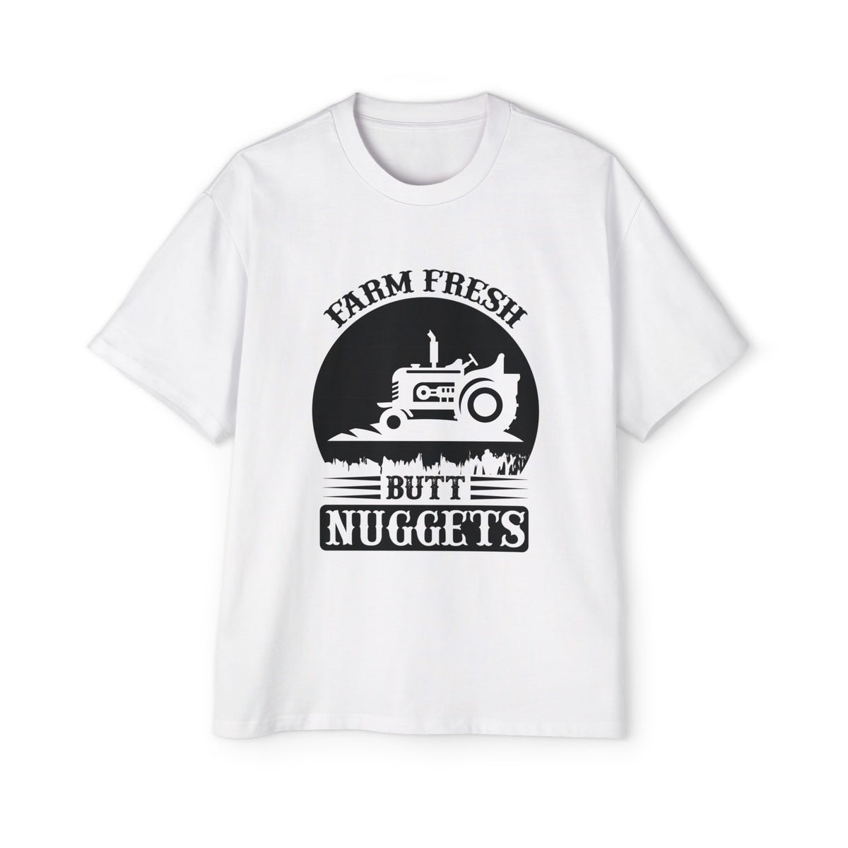 Farm Fresh Butt Nuggets Graphic Tee-INNBLAC Fashion Apparel