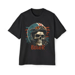 Skull Biker Vintage Graphic Tee-INNBLAC Fashion Apparel