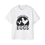 Farm Fresh Eggs Graphic Tee-INNBLAC Fashion Apparel